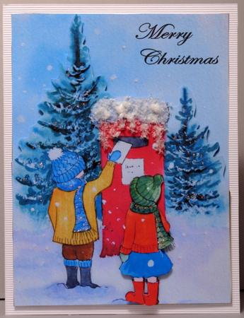Children Mailing Santa by Kristina Norbat