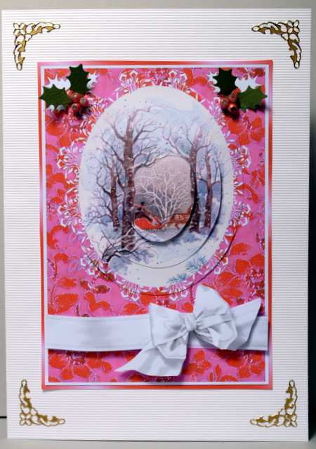 Dashing Through the Snow - Best of Both Worlds Card Front by Kristina Norbat