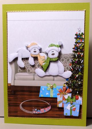 Waiting for Christmas Presents by Kristina Norbat
