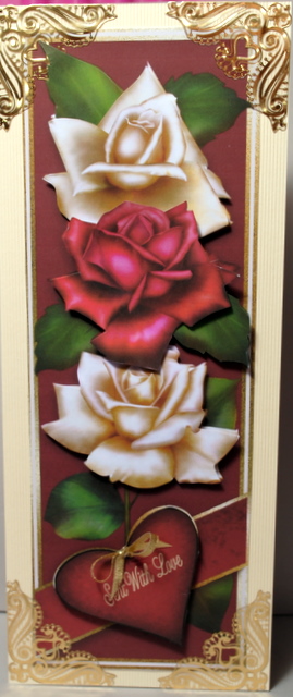Sent with Love - Dl Roses + Decoupage by Kristina Norbat