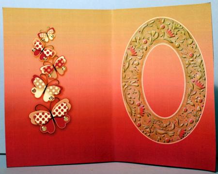Hummingbird and Butterflies Matching A5 Insert by Kristina Norbat