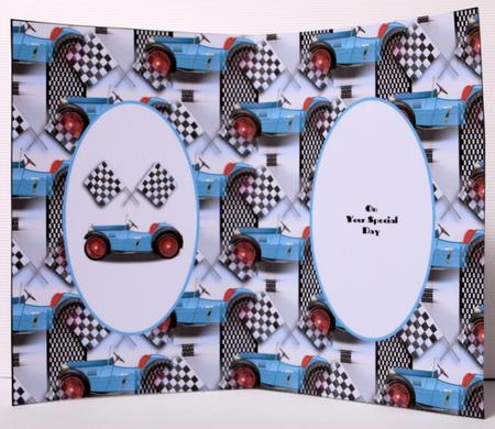 Old Vintage Sports Car Insert by Kristina Norbat