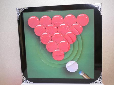 Snooker Quick Card with Circle Pyramage by Kristina Norbat