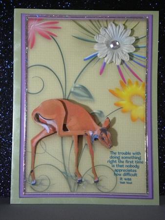 Fawn Frolic by Kristina Norbat