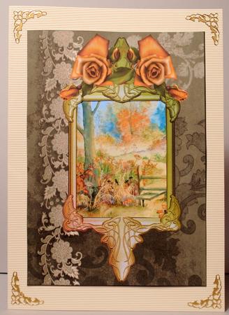 Frame with Roses by Kristina Norbat
