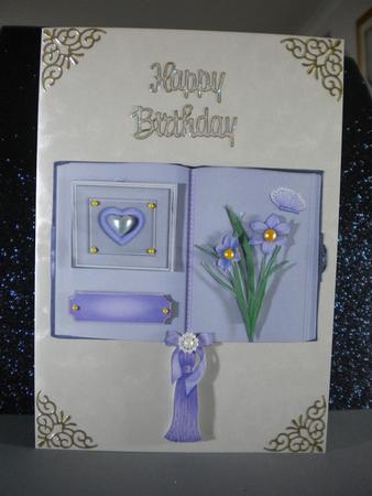 Lilac Book Wishes by Kristina Norbat