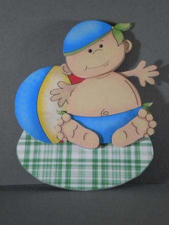 Beach Boy -wobble Card by Kristina Norbat