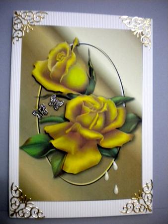 Golden Quick Card by Kristina Norbat