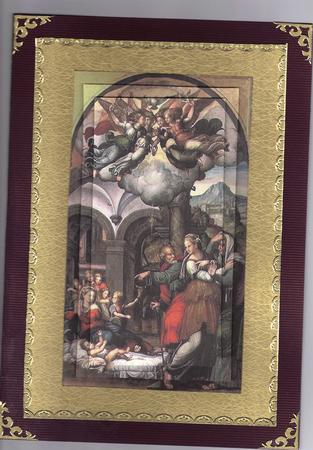 Nativity with the Two Midwives by Kristina Stefanovic