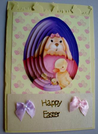 Cute Bunny & Ducks by Kristine Rogers