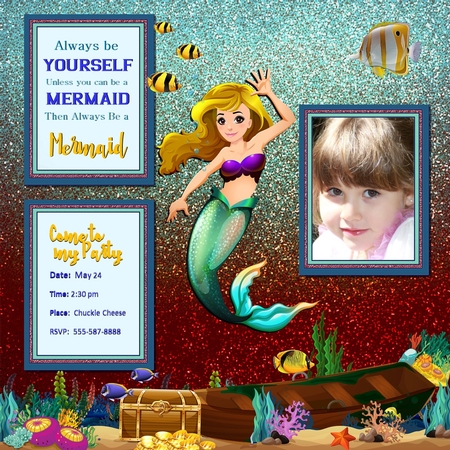 My Little Mermaid by Kyera Lea