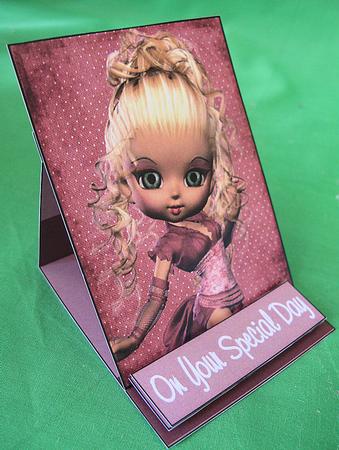 Ingrid Easel Card by Kylie Caldwell