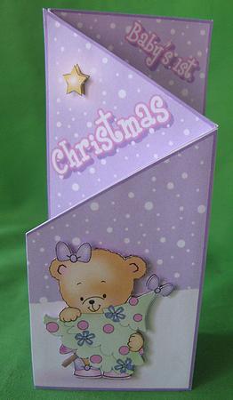 Baby Girl's 1st Christmas by Kylie Caldwell