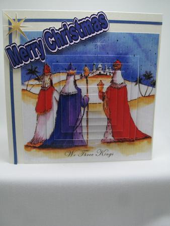 Three Wise Men in Bethlehem, Square Pyramids by Kylie Caldwell
