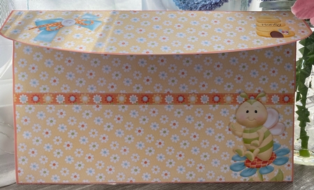 Triple Scallop Easel Card  by Kym Barry