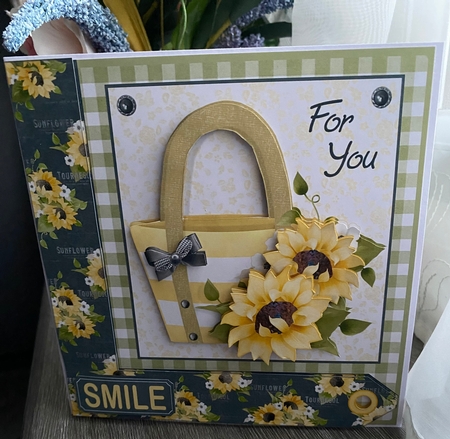 Sunflower Basket For You by Kym Barry