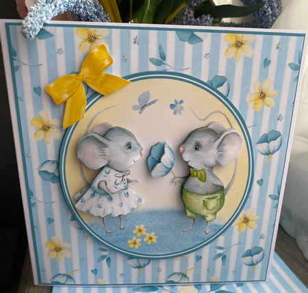 Cute Mice  by Kym Barry