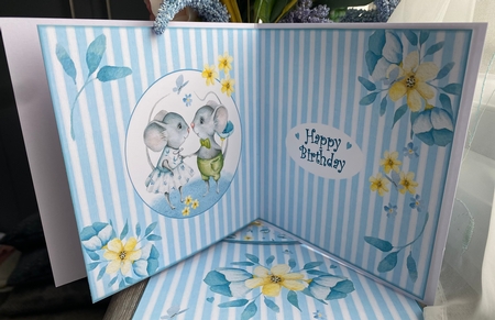 Cute Mice  by Kym Barry