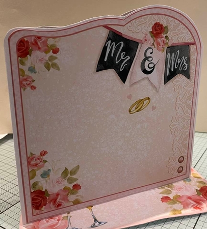 Mr & Mrs Wedding Card by Kym Barry