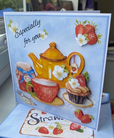 Strawberry Tea by Kym Barry