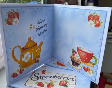 Strawberry Tea by Kym Barry