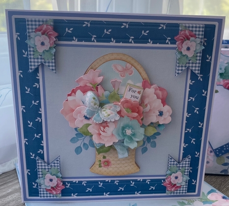 Floral Basket For You by Kym Barry