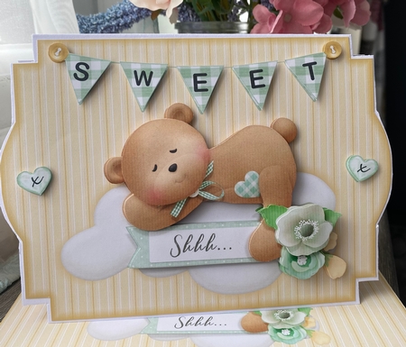 Sweet New Baby Boy & Girl  by Kym Barry