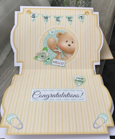 Sweet New Baby Boy & Girl  by Kym Barry