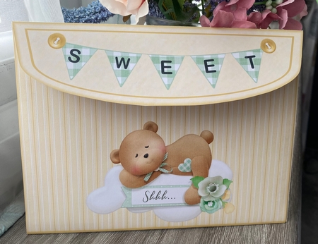 Sweet New Baby Boy & Girl  by Kym Barry