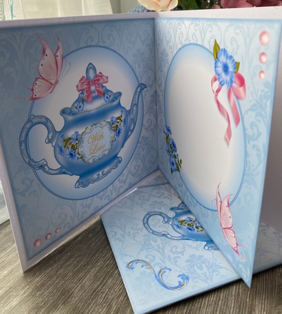 Petunia Teapot by Kym Barry