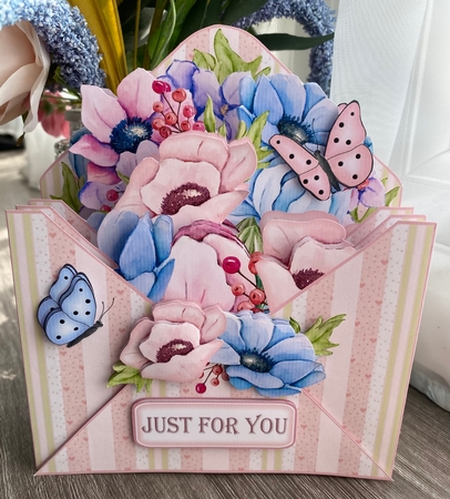 BLOOM Envy Diorama Card by Kym Barry