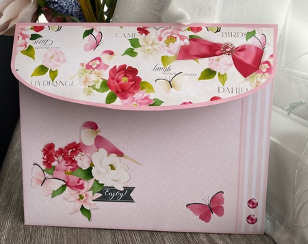 Butterflies and Birds Pocket Card    by Kym Barry