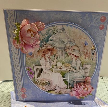 Tea In The Garden by Kym Barry
