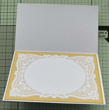 Sunflower Butterfly All Occasions 7 x 7 Shaped Card by Kym Barry