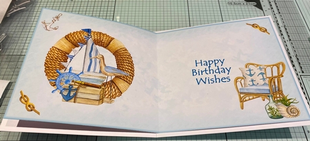  AHOY Nautical Card by Kym Barry