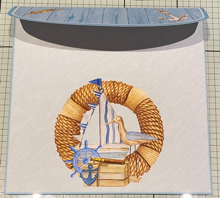  AHOY Nautical Card by Kym Barry