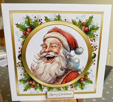 SC Laughing Santa by Kym Barry