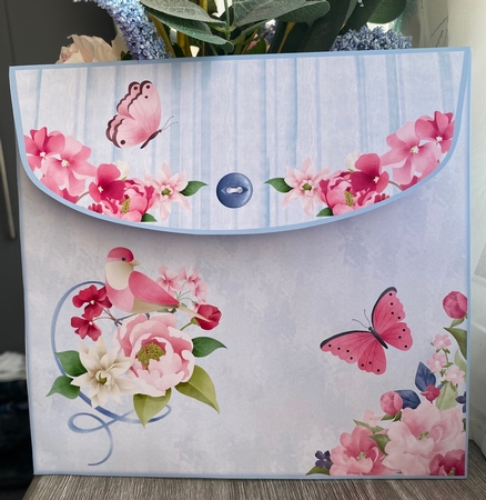 Summer Window Wraparound Card  by Kym Barry