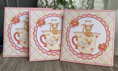 A Mice Cuppa Teapot Gift Box by Kym Barry