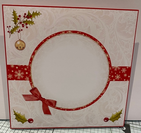 Santa Gnomes Topper Card by Kym Barry