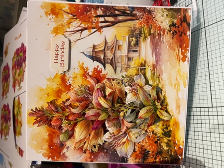 Autumn park by Kym Barry