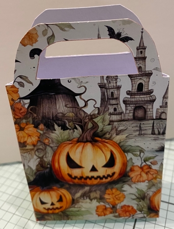 ....And pumpkins Halloween gift bag 4 by Kym Barry