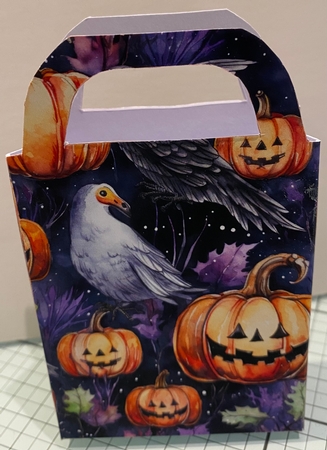 ....And pumpkins Halloween gift bag 6 by Kym Barry
