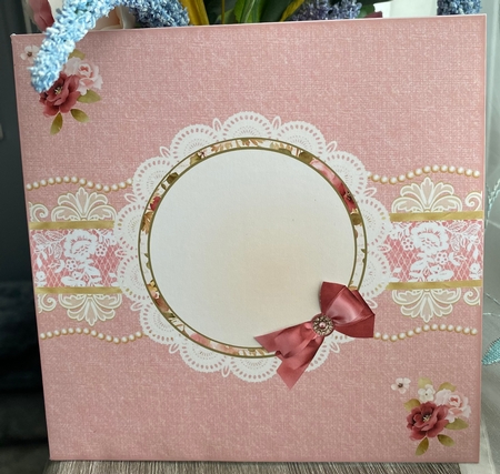 Vintage Lady Lace & Pearls by Kym Barry