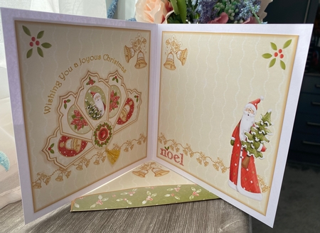 Noel Fan Card by Kym Barry