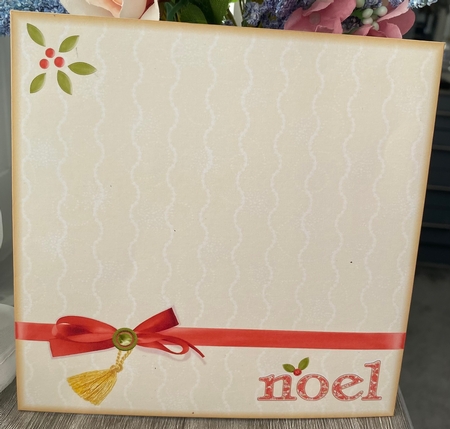 Noel Fan Card by Kym Barry