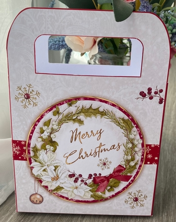 Christmas Wreath Gift Bags by Kym Barry
