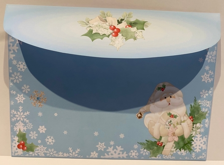Tis The Season Santa Card by Kym Barry