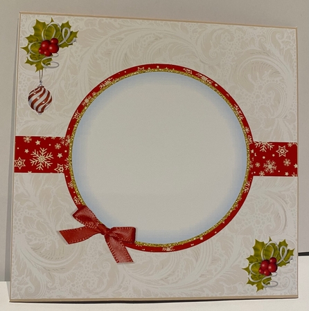 Christmas Mice Topper Card by Kym Barry