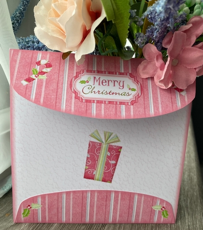 Let It Snow Pink Snowman by Kym Barry